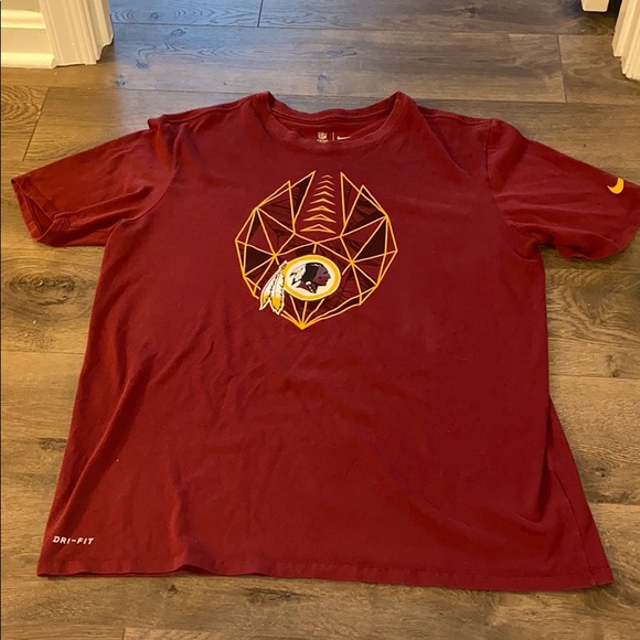 Nike | Shirts | Nike Dri Fit Redskins 